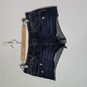 Fox Joyride dark wash jean shorts